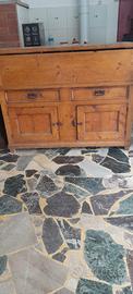 Madia in legno massello - vintage rustica