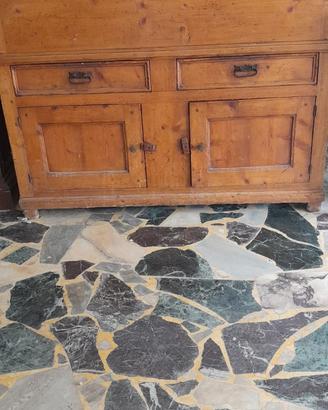 Madia in legno massello - vintage rustica