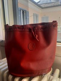 originale sacca Trussardi rossa