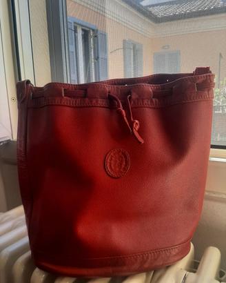 originale sacca Trussardi rossa
