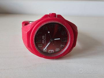 orologio uomo Cesare Paciotti silicone 4US rosso