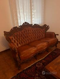 Divano Pelle 3 posti