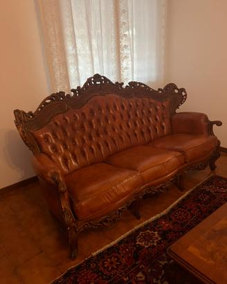 Divano Pelle 3 posti