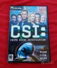C.S.I. gioco PC in DVD UBISOFT