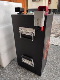 Batteria 25,6v 100 Ah litio