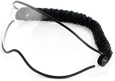 VISIERA GOGGLE CUSTOM CLEAR CON ELASTICO DMD