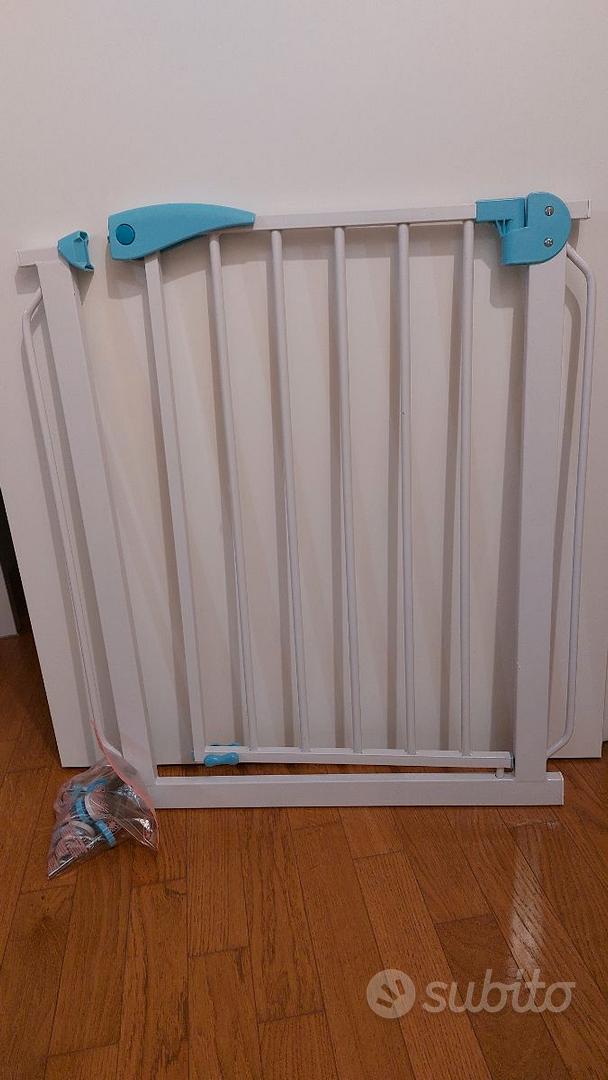 Cancelletto Per Scale Ib Style&reg; Berrin - Senza Foratura, Chiusura Automatica, Protezione Bambini