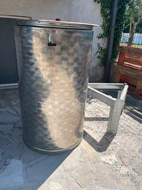 Serbatoio acciaio inox 300l
