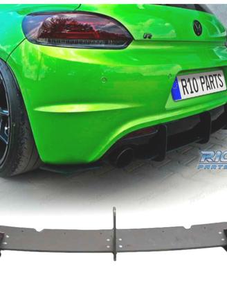 DIFFUSORE VOLKSWAGEN VW SCIROCCO R 08-13 NERO