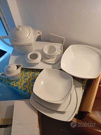 servizio da thè più servizio di piatti Fade