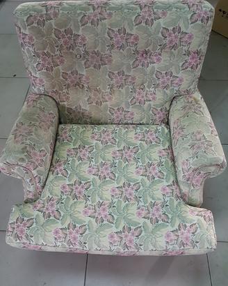 poltrona stile vintage 