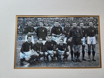 Cartolina autografata Italia 1948