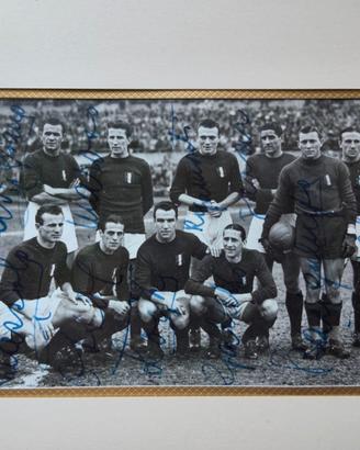 Cartolina autografata Italia 1948