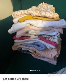 Abbigliamento bimba 3/6 mesi