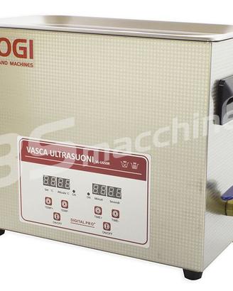 Vasca lava pezzi ultrasuoni 6,5L SOGI VL-U650R