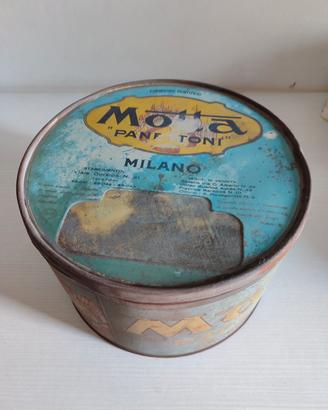 Porta panettone Scatola Latta Motta Milano