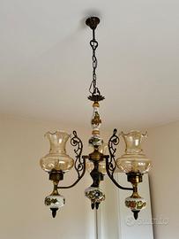 Lampadario classico 3 luci