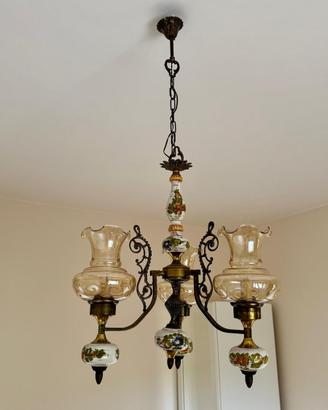 Lampadario classico 3 luci