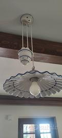 lampadario con saliscendi 