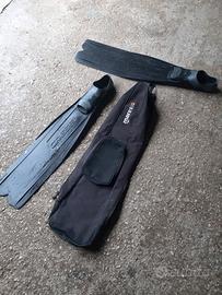 PINNE CRESSY3000 Numero45/46,più porta pinne