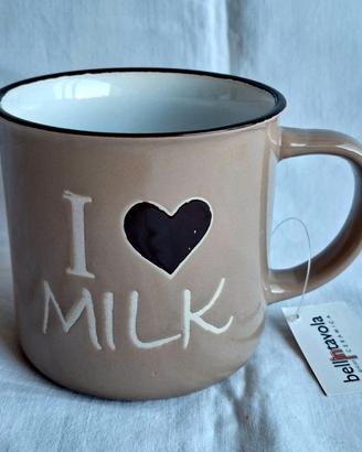 ✅TAZZA MUG BELLINTAVOLA BY GICOS CERAMICA – I LOVE