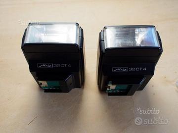 Metz SCA 300 due flash e zoccoli