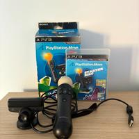 kit completo playstation move + scatola originale