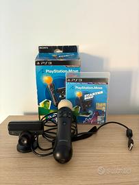 kit completo playstation move + scatola originale
