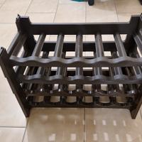 portabottiglie in plastica 