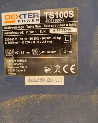 Banco sega Dexter con soft-start