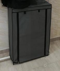 Scarpiera 4 Ripiani Tessuto TNT