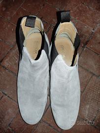 Stivaletti polacchine Geox camoscio made in italy