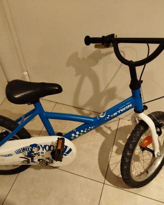 bici b'twin 16 pollici