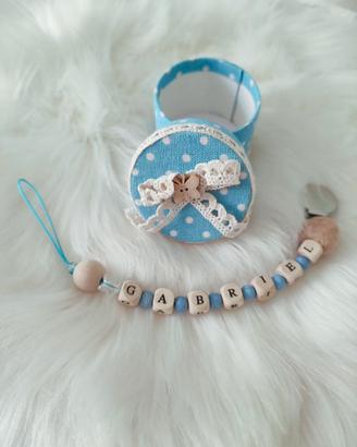 Catanella porta ciuccio neonati/bambini