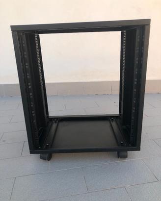 Quik Lock armadio rack 12 unità con ruote
