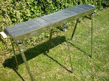 BARBECUE INOX - SM120 + 3 GRIGLIE 200 - ilSimo