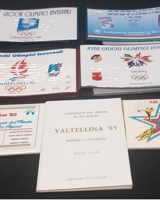 FCD giochi Olimpici Invernali 89 buste primo giorn