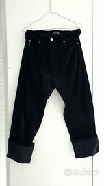 Pantalone  Armani Jeans in velluto nero 