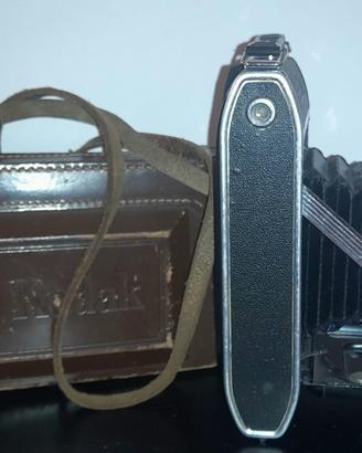 Macchina fotografica Kodak soffietto custodia 1950