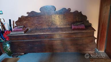 Coppia cassapanche antiche '600