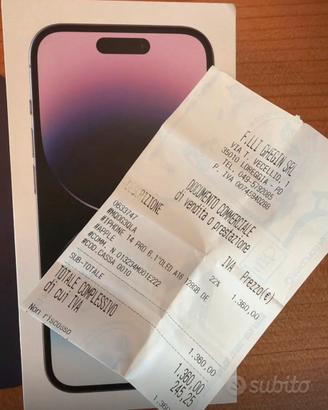 Iphone 14 pro viola