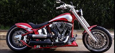 Harley Davidson Softail. SHOW BIKE