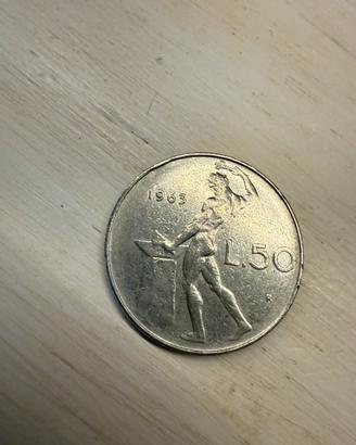 50 lire 1963
