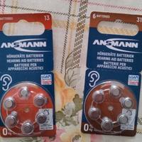 Batterie per apparecchi acustici