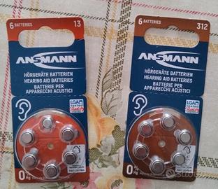 Batterie per apparecchi acustici