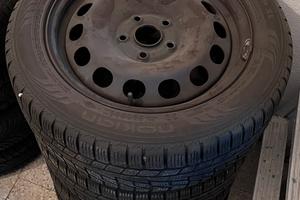 Cerchi in ferro 15 pollici originali VW golf 5