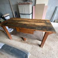 Banco da lavoro in legno