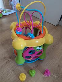 Cubo multiattività gioco infanzia + chitarra suoni