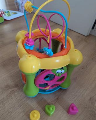 Cubo multiattività gioco infanzia + chitarra suoni