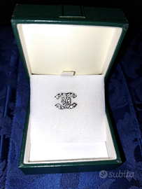 Spilla - orecchino logo Chanel